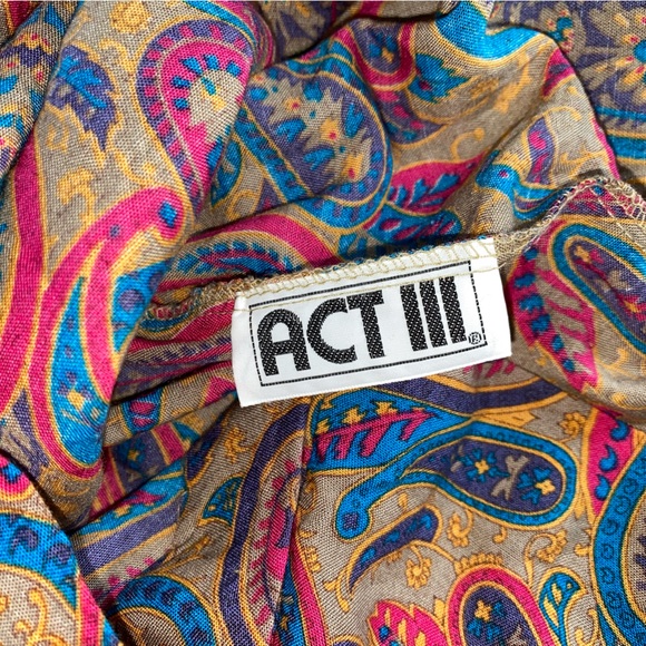 Act 2 vintage skirt - Picture 2 of 3